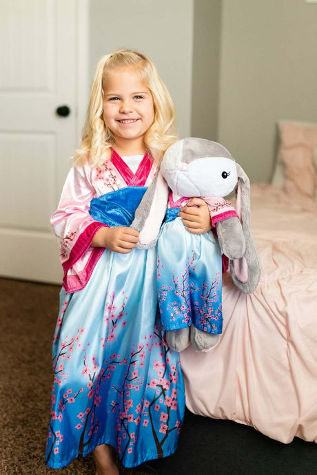 Doll Dress Cherry Blossom Princess - Ages 3+
