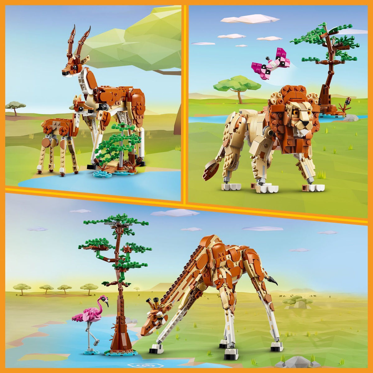 LEGO® Creator: Wild Safari Animals