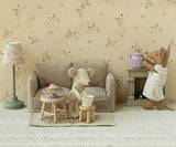 Fireplace for Mouse in Off-White