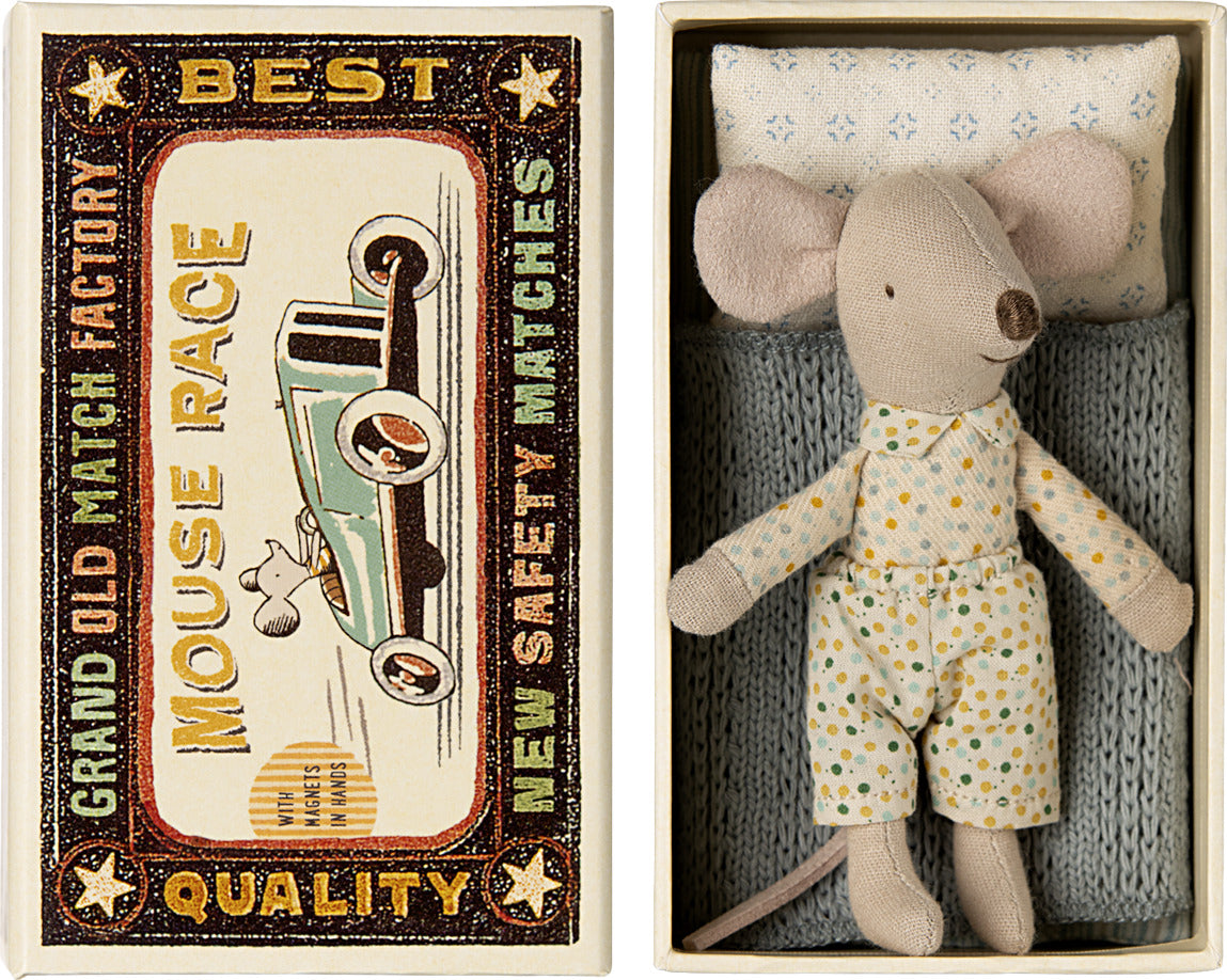 Little Brother Mouse in Matchbox