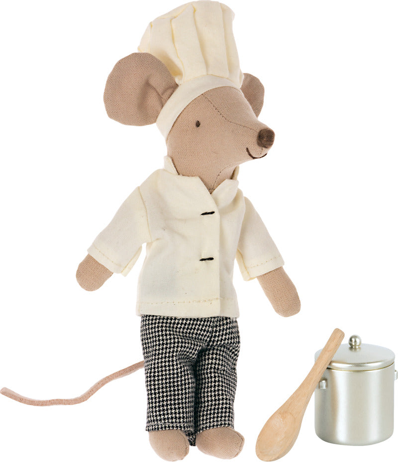 Chef Mouse w/ Pot & Spoon