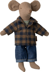 Dad mouse - Light brown