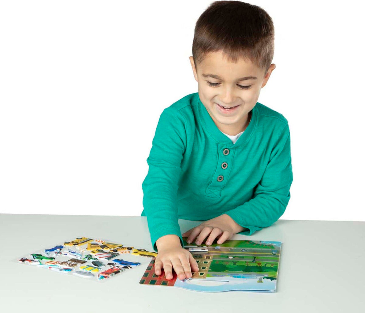Puffy Sticker Play Set- Vehicles