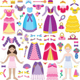 Puffy Sticker Play Set - Princess