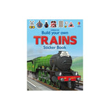 Usborne, Sticker Book: Build Your Own - Trains