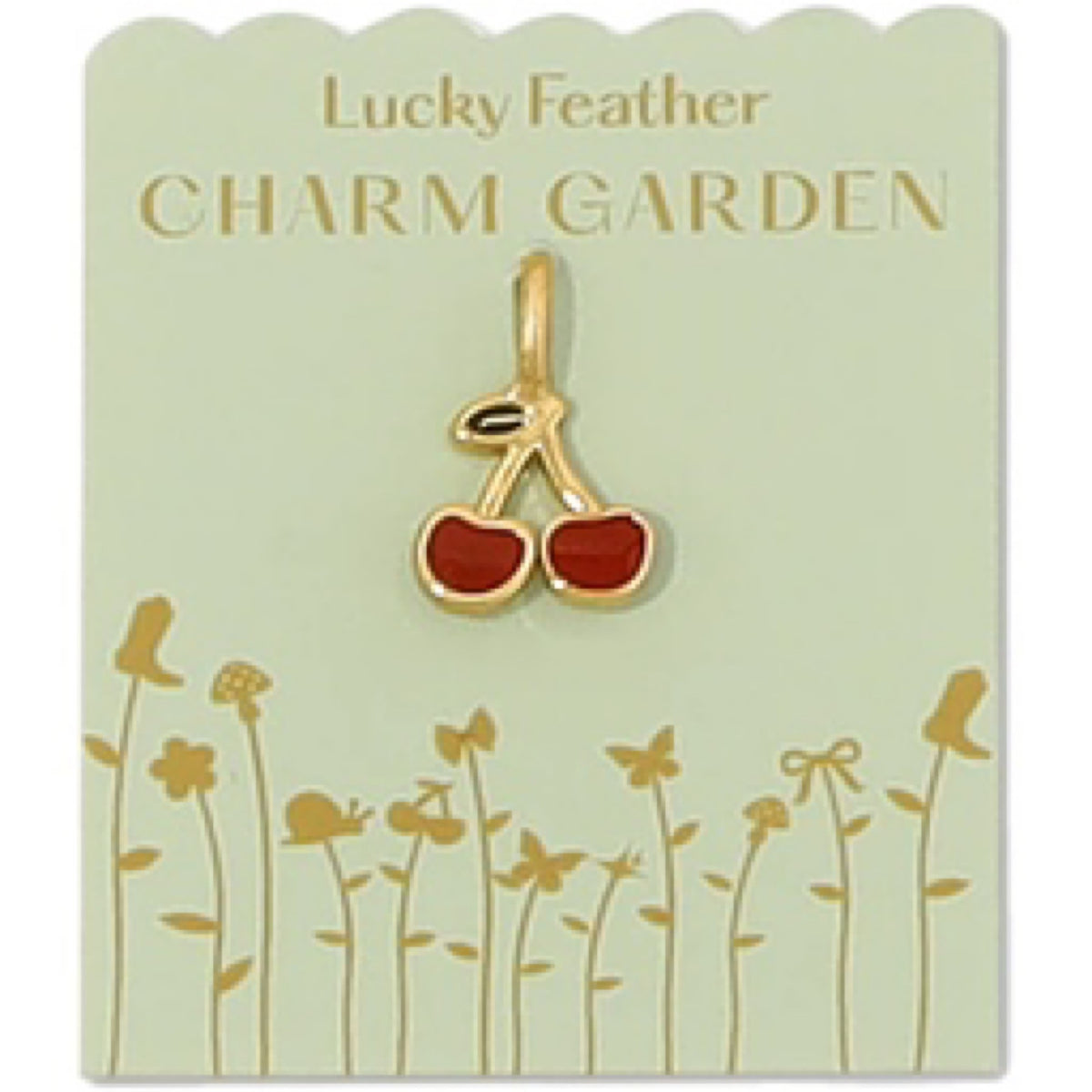 Lucky Feather, Charm Garden: Cherry Charm (CG.SH.CHERRY)