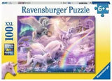 Ravensburger, Pegasus Unicorns Puzzle 100pc 12979
