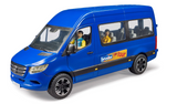 Bruder, MB Sprinter Transfer with Driver and Passenger 02670