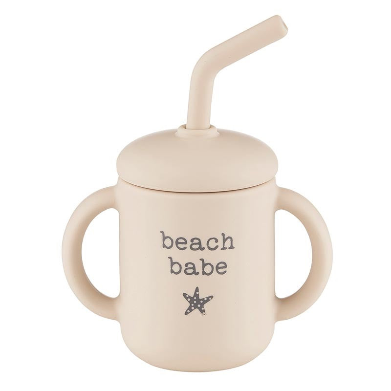 Stephan Baby, Silicone Tumbler: Beach Babe N2099