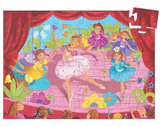 Djeco, Silhouette: The Ballerina with Flower 36pc DJ07227