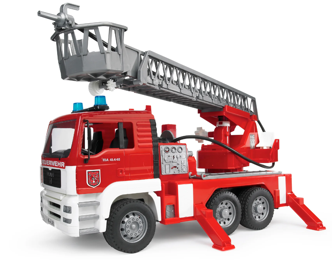Bruder, MAN Fire Engine with Water Pump and Light & Sound Module  02771