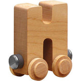 Name Train Letters, Clear Finish: H