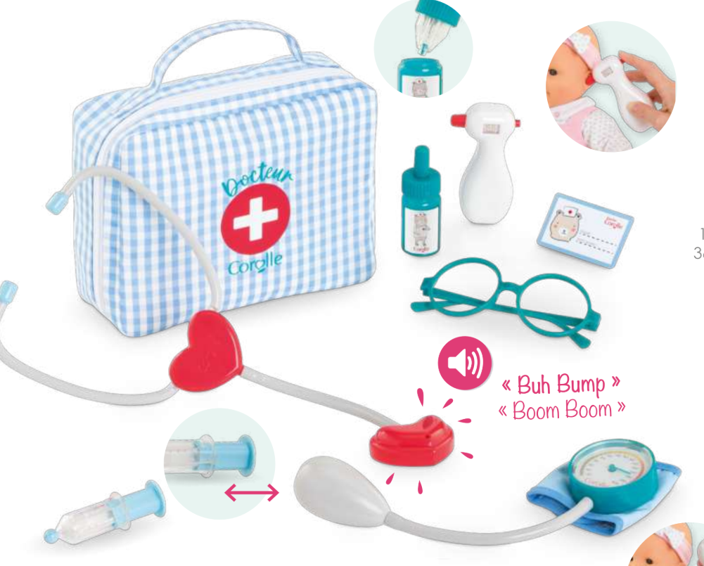 Corolle, Large Doctor Set 14” - 111140