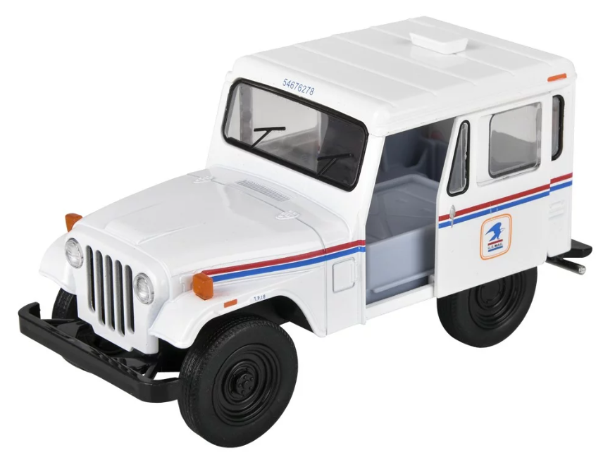 Die Cast, USPS Mail Jeep - TVE-USPSJ