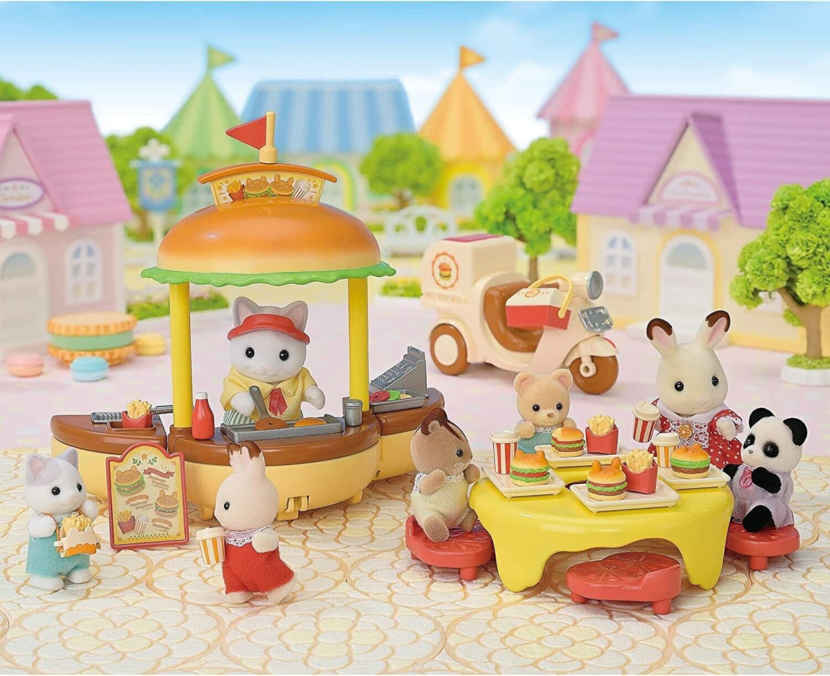 Calico Critters, Hamburger Stand cc2174