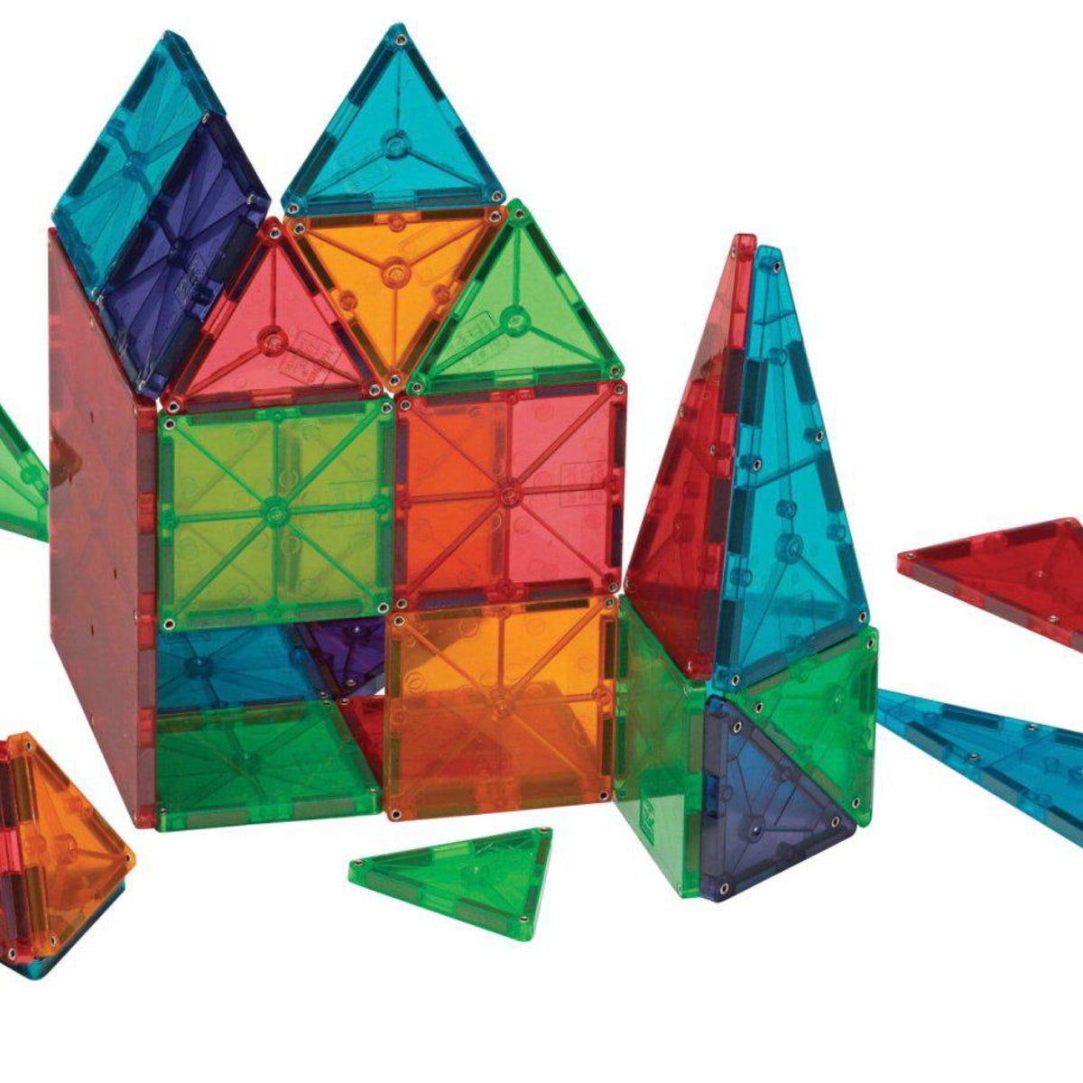 Magna Tiles, Classic Clear Colors 100pc Set 04300