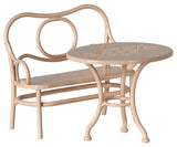 Maileg, Mouse: Cafe Set Big - Pale Pink 11-5105-00