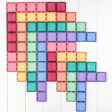 Connetix, Rectangle Pack: Pastel Tiles 24pc CON-US-P24R