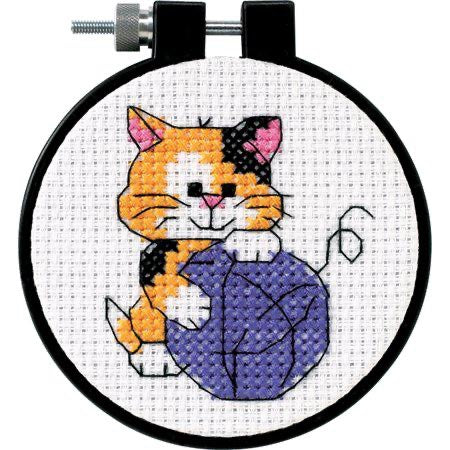 Advantus, Learn-A-Craft: Counted Cross Stitch - Kitty 73038