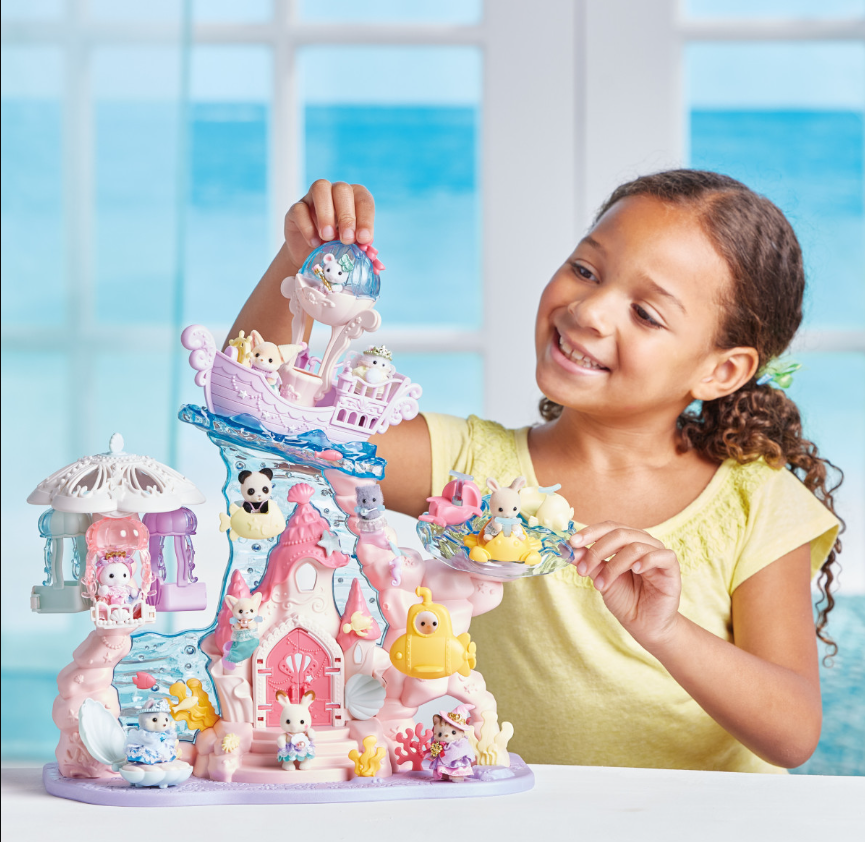 Calico Critters, Baby Mermaid Castle - cc2073