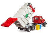 Bruder, Mack Granite Side Loading Garbage Truck  02811