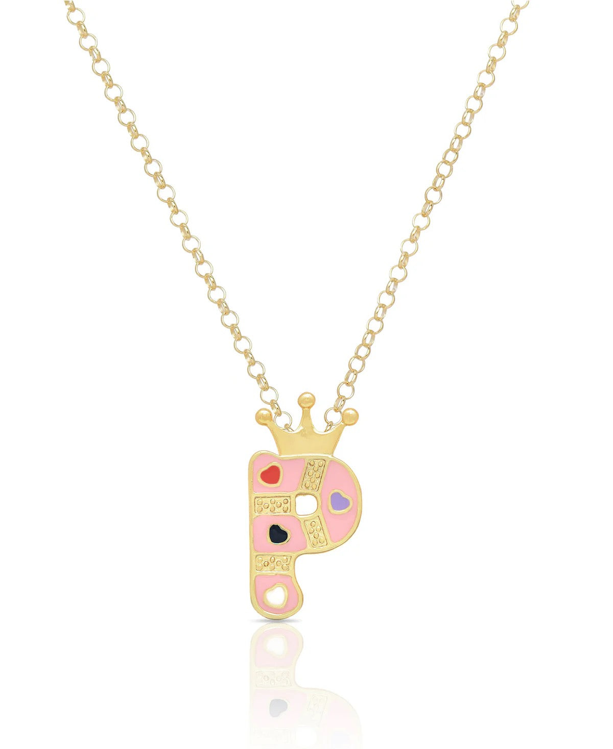 Lily Nily, Initial Pendant: P