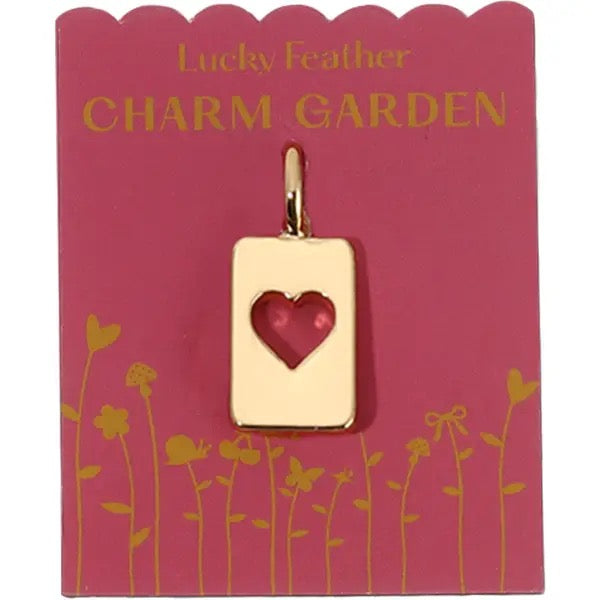 Lucky Feather, Charm Garden: Cut Out Heart