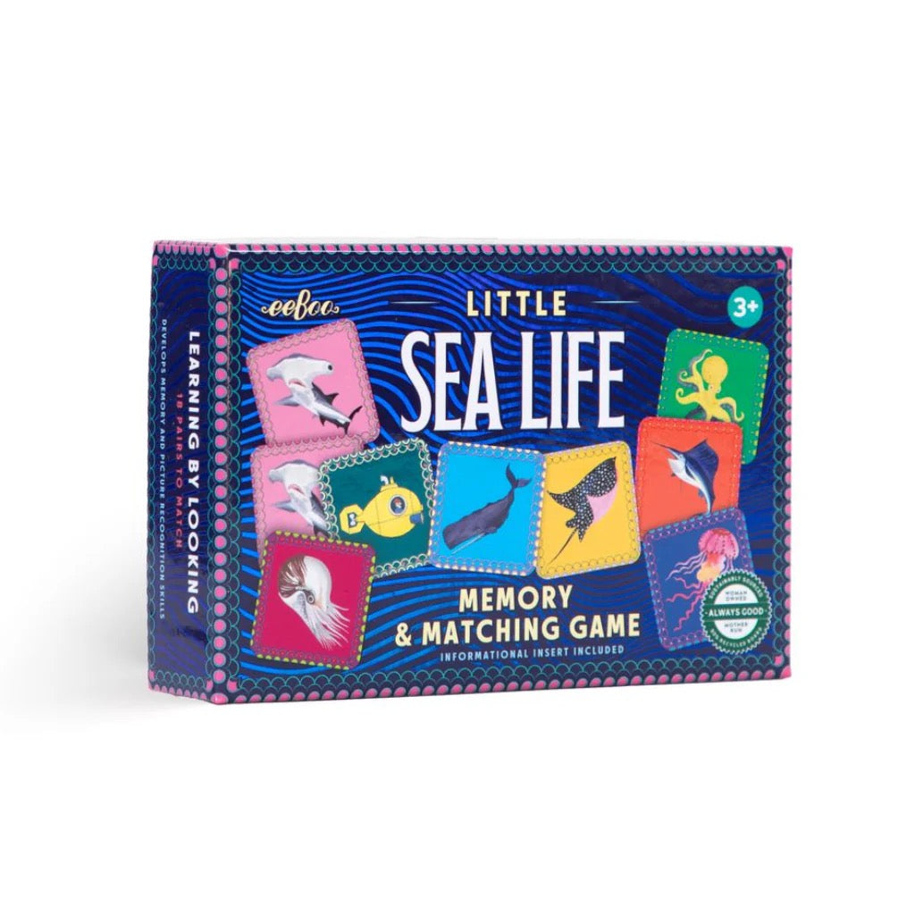 eeBoo, Memory & Matching Game: Sea Life