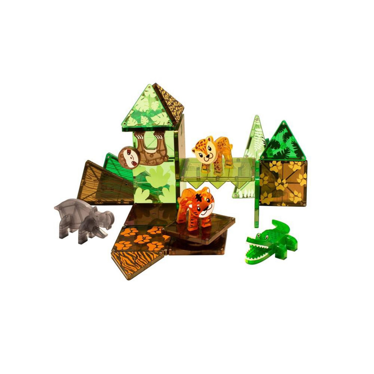 Magna Tiles, Jungle Animals 25pc Set 21225