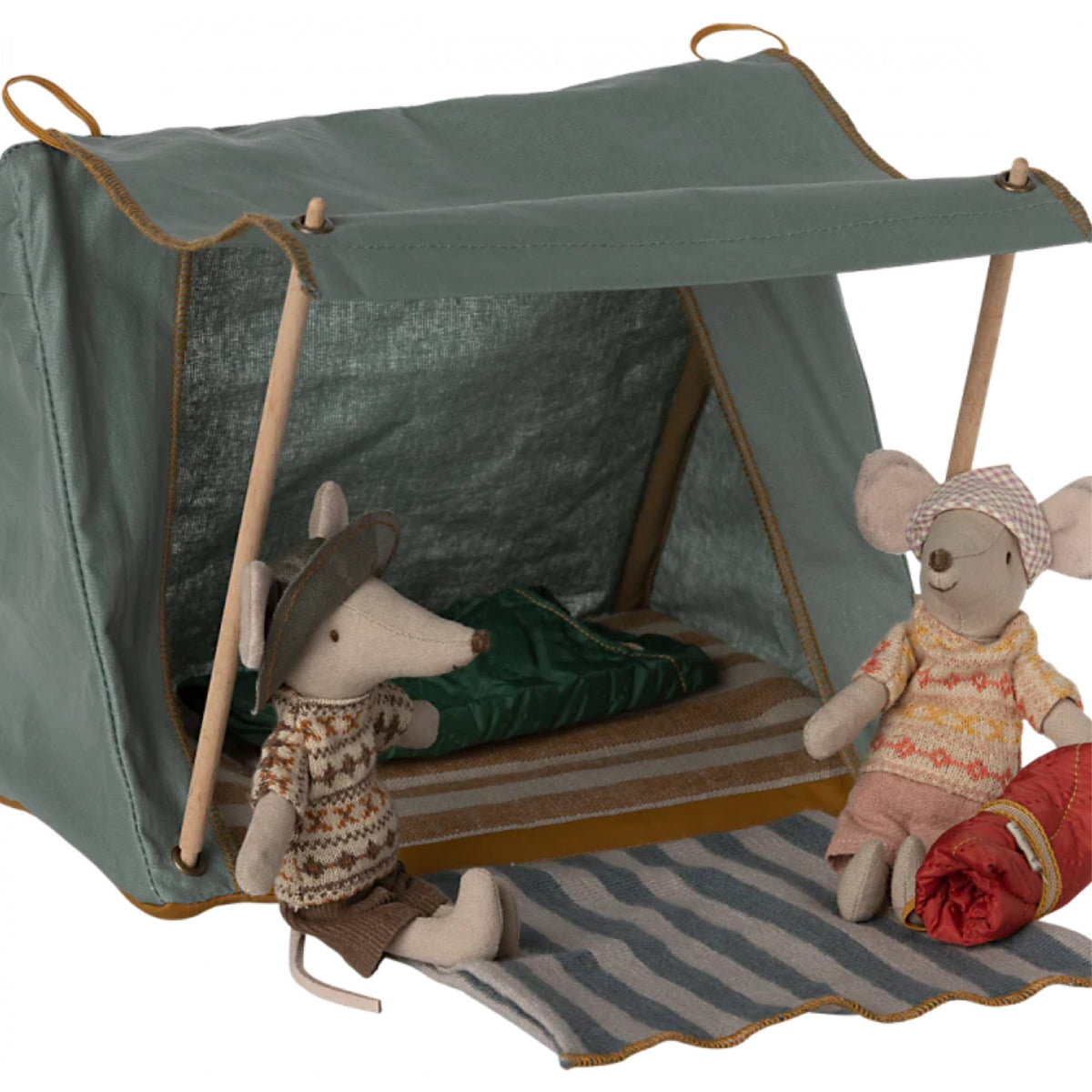 Maileg, Mouse: Happy Camper Tent 11-3401-00