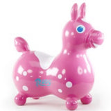 Gymnic Rody, Inflatable Bounce & Ride - Dark Pink 7003