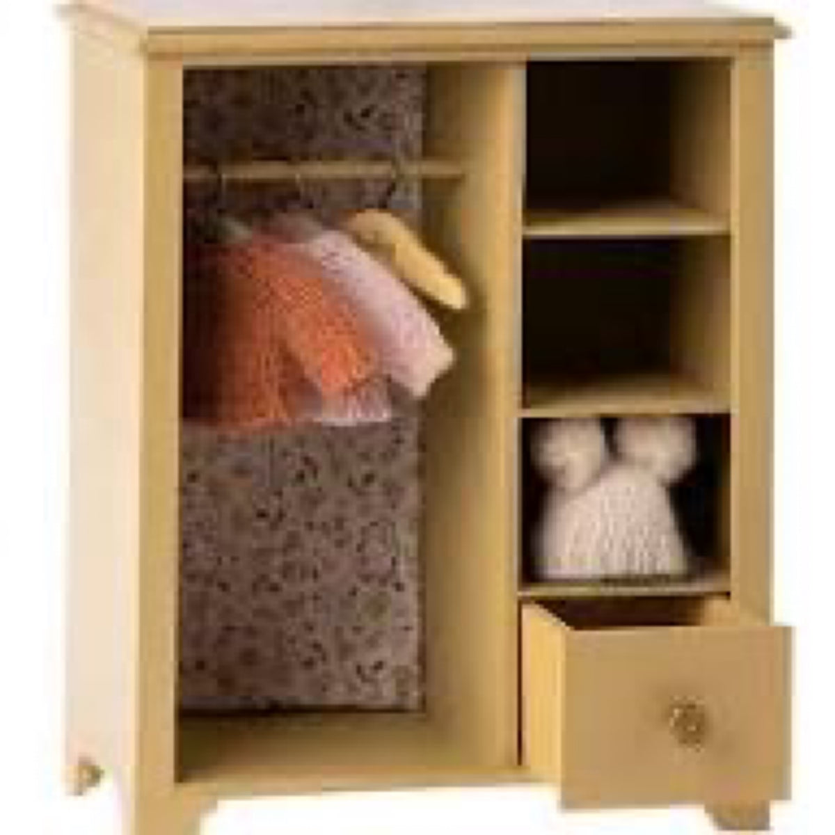 Maileg, Wardrobe, Large - Yellow 11-3001-00