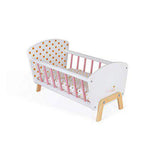 Janod, Candy Chic Doll Cradle in Multi J05889