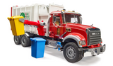 Bruder, Mack Granite Side Loading Garbage Truck  02811