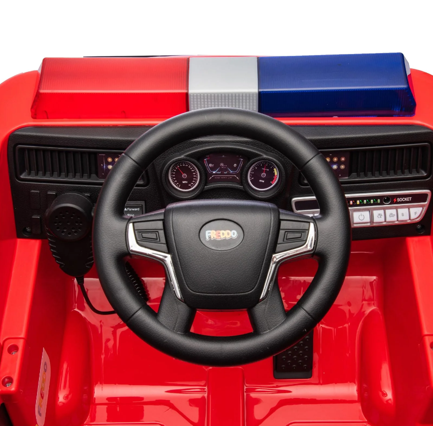 DTI Freddo, Firetruck Red 1 Seater 12V FR2868