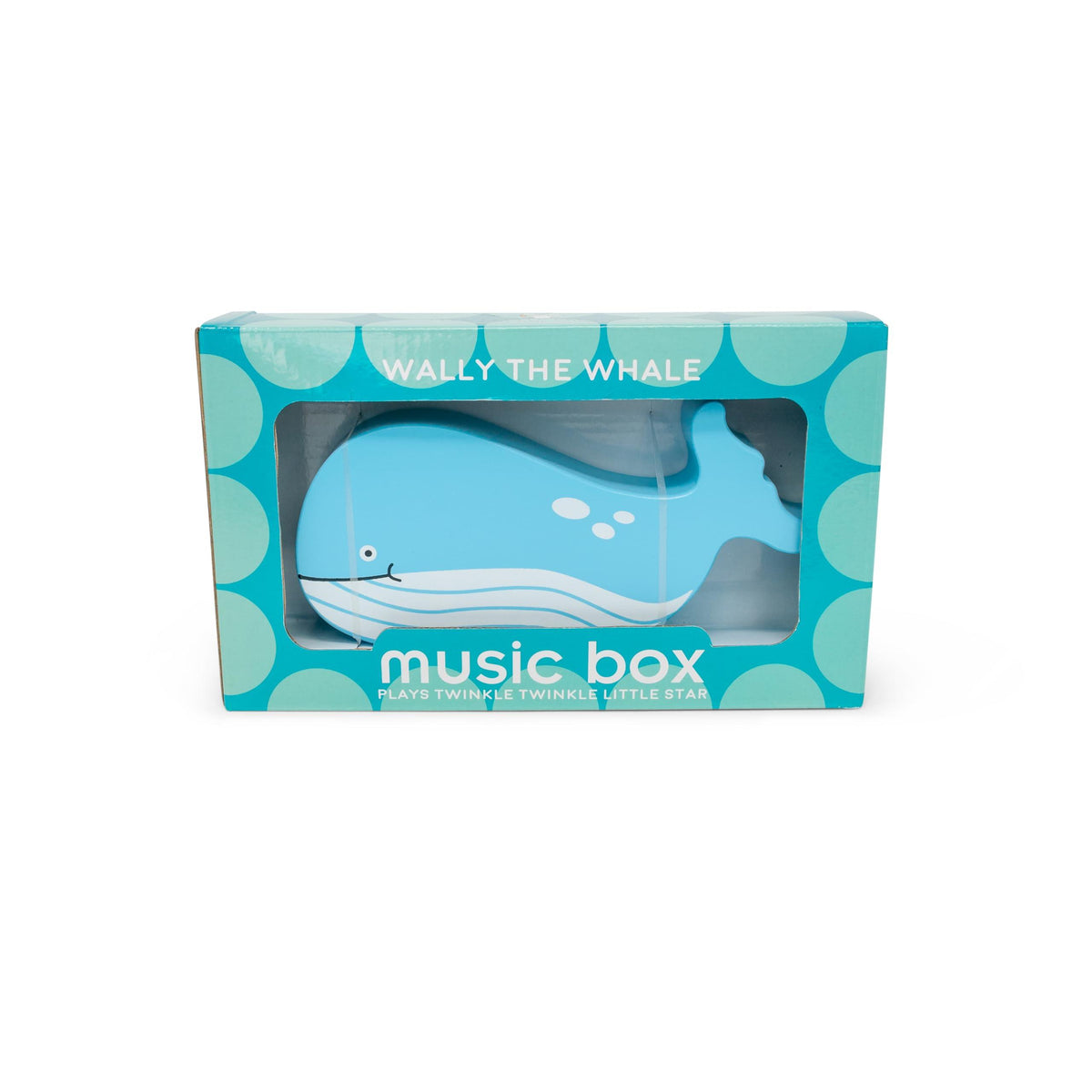 Jack Rabbit Creations, Whale Music Box Wooden 996