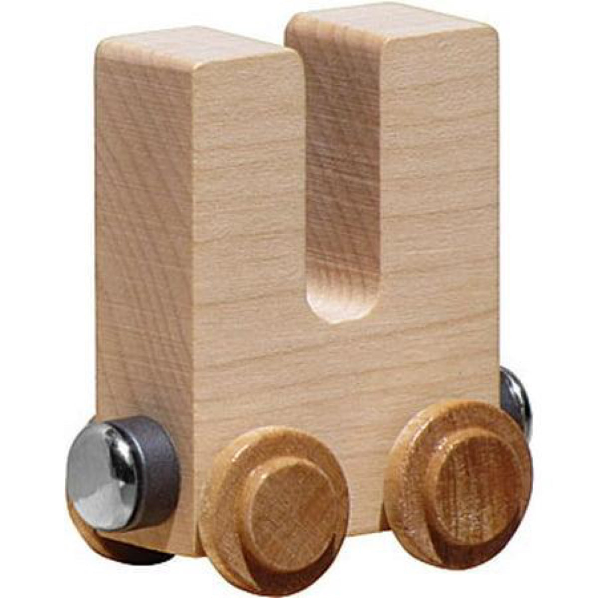 Name Train Letters, Clear Finish: U