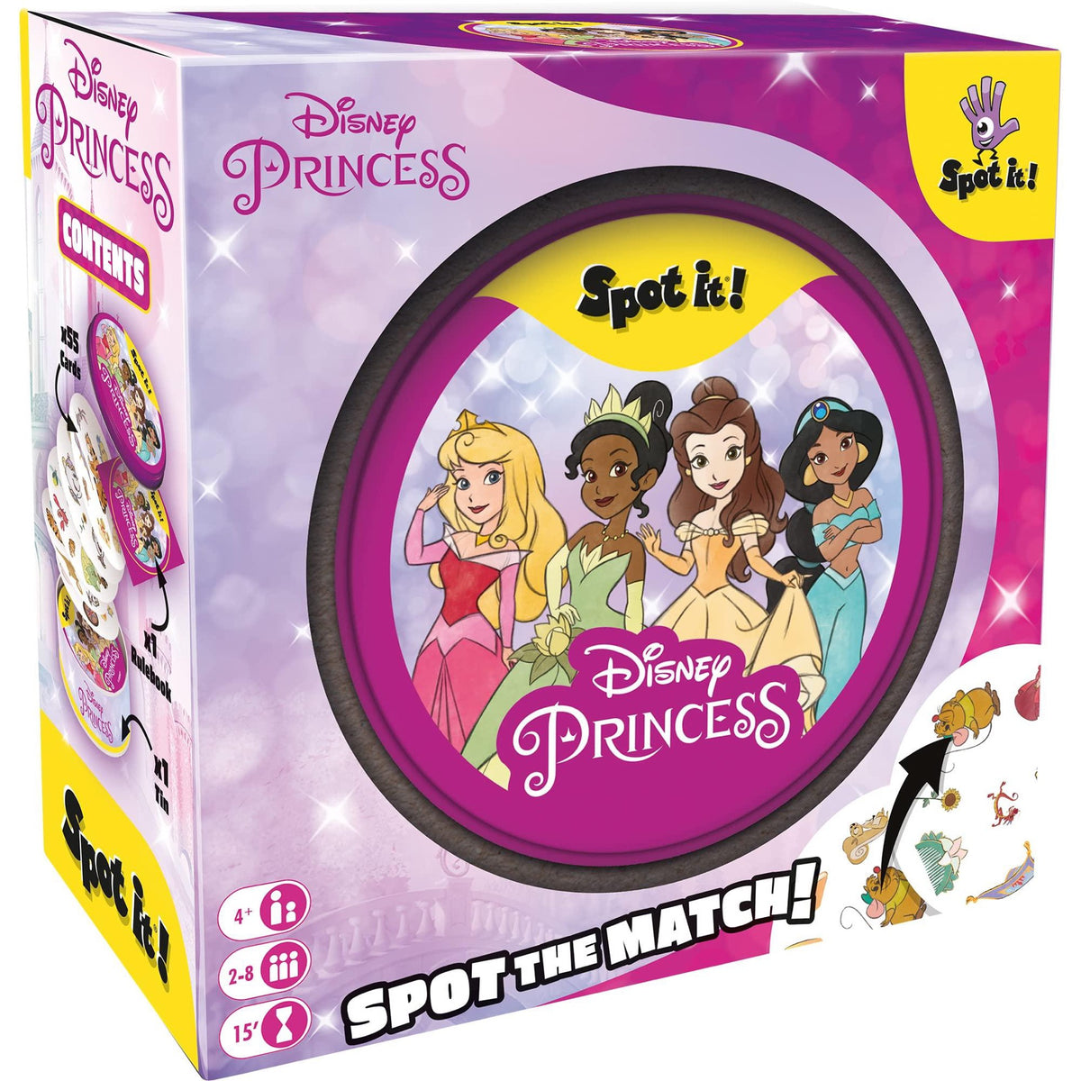 Asmodee, Spot It! - Disney Princess SPR315ML