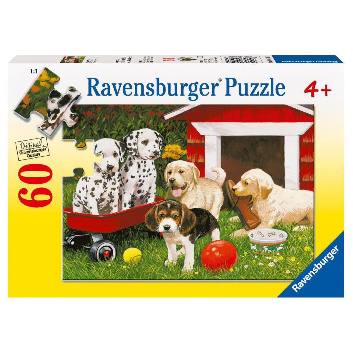 Ravensburger, Puppy Party Puzzle 60pc 09526