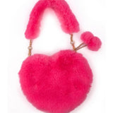 Great Pretenders, Pinky Promise Furry Fuschia Purse 83330