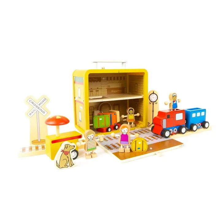 Jack Rabbit Creations, Suitcase Series: Train Station 971