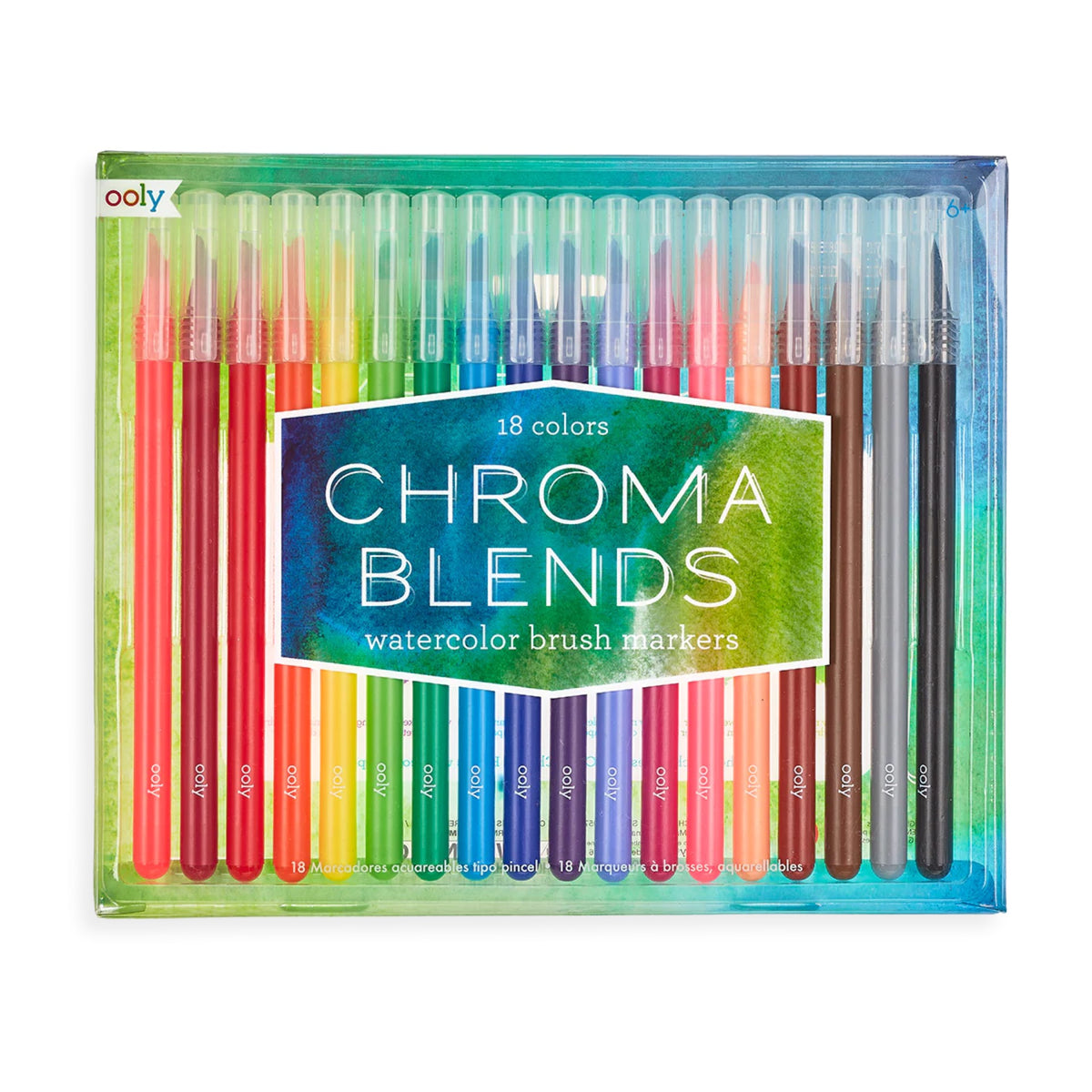 Ooly, Chroma Blends: Watercolor Brush Markers 130-057