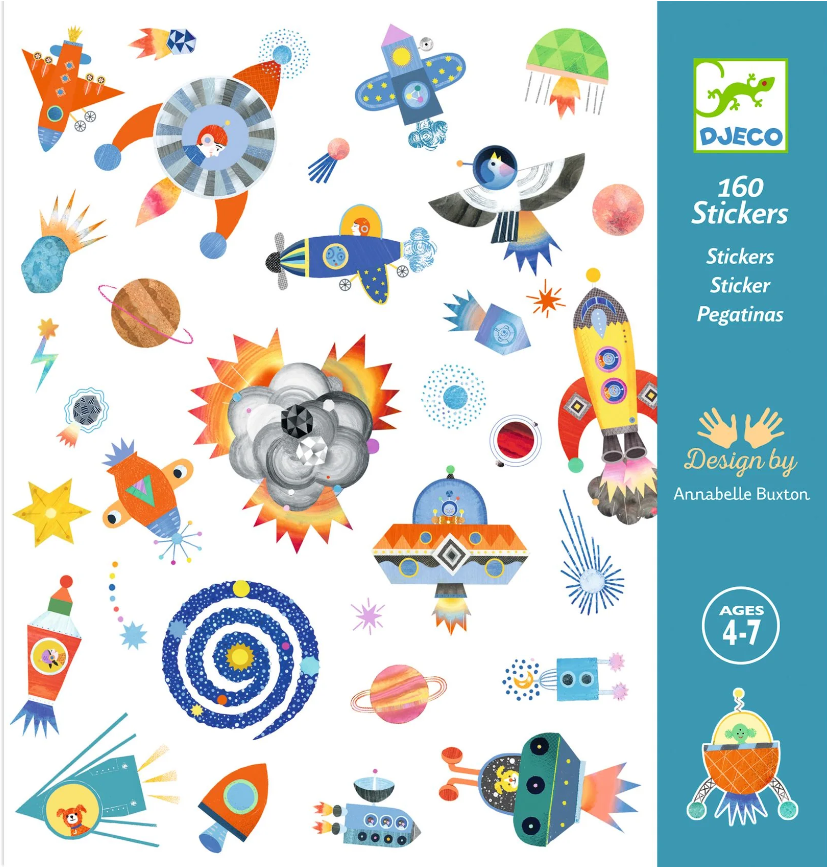 Djeco, Stickers:  Interstellar DJ09270