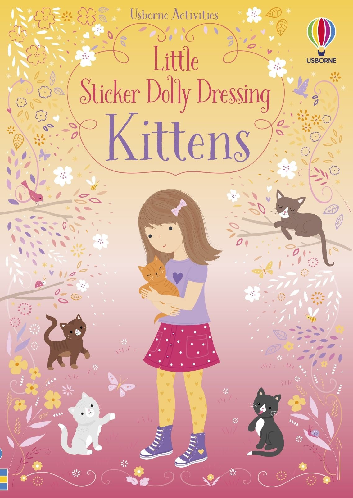 Usborne, Little Sticker Dolly Dressing: Kittens