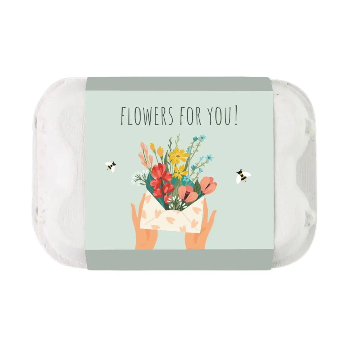 Buzzy Seeds, Egg Box: Flowers For You 102440