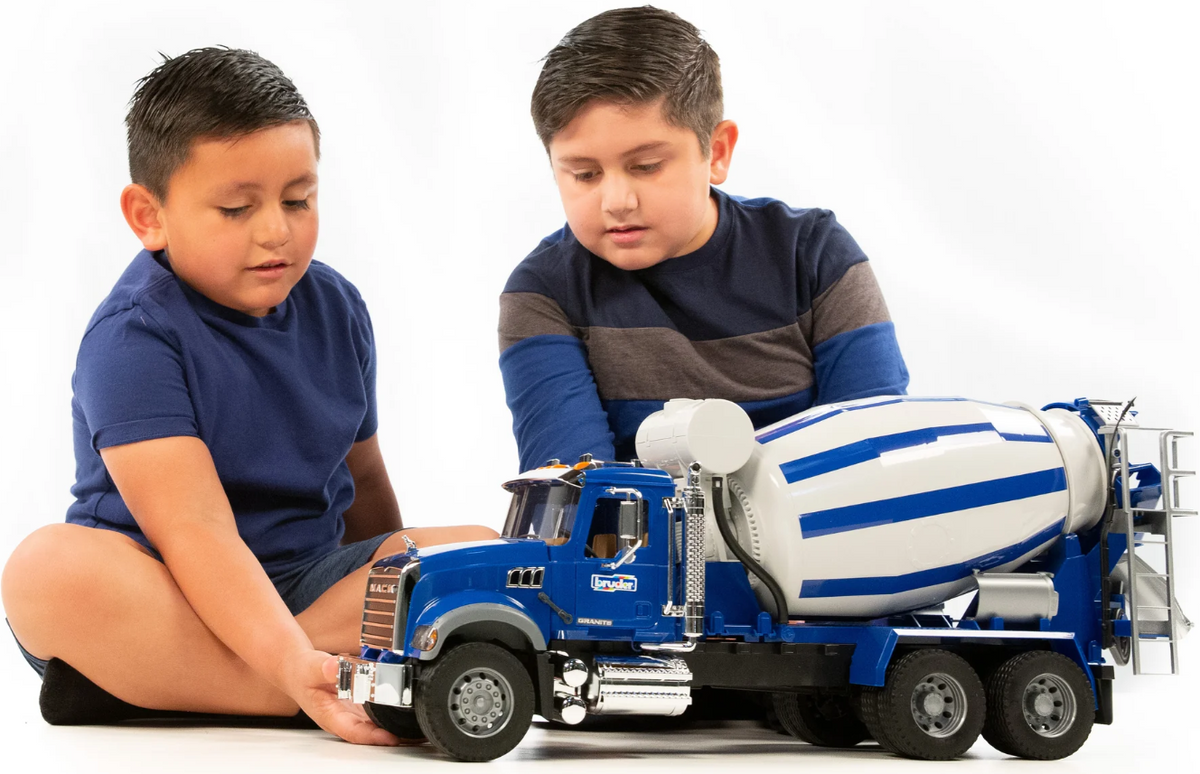 Bruder, Mack Granite Cement Mixer  02814