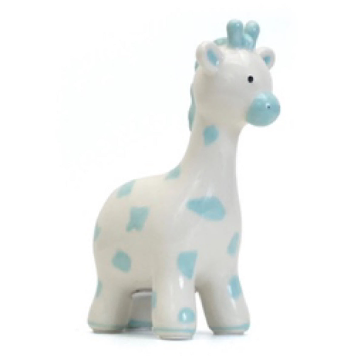 Child To Cherish, Blue Spotted Giraffe Bank 3563BL