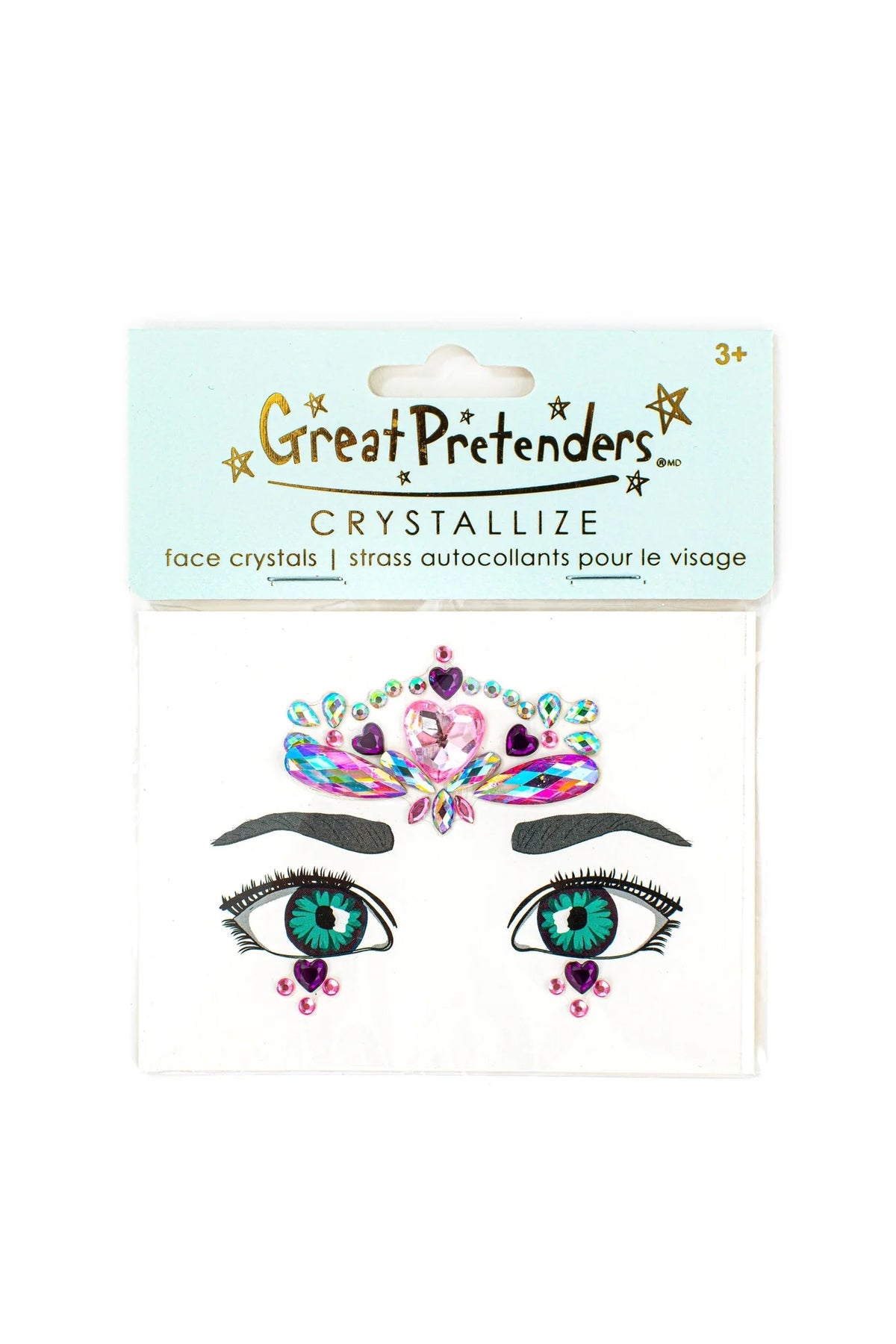 Great Pretenders, Face Crystals: Hearts Set 87654