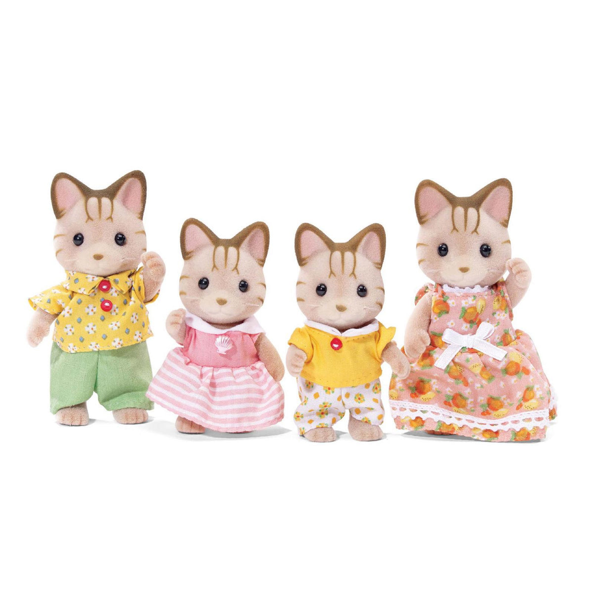 Calico Critters, Sandy Cat Family - cc1406