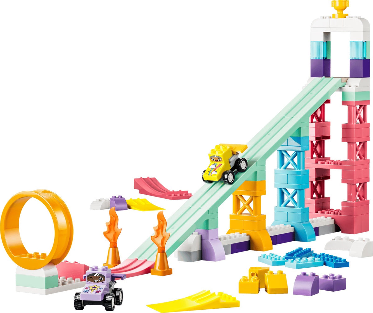 Lego, Duplo: 3 in 1 Creative Ramps With Vehicles 10478